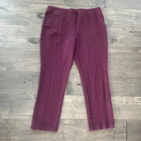 Chico's Burgundy Stretch Ankle Pants, size 1.5R - Picture 11 of 11